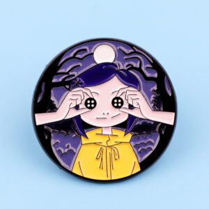 Wholesale Halloween Ghost Mom Brooch Cartoon Metal Badge Creative Jewelry Medals Clothing Brooch Personalized Accessories