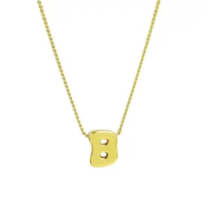 B / Necklace (with Snake Chain)