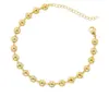 Casual Vintage Style Simple Style Solid Color Copper 18k Gold Plated Bracelets Necklace In Bulk