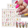 oly-622f5db7b2c9f2a50bf00b072c14253f Wholesale Manicure Relief Stickers 5D Spring Flowers and Birds Stereo Bronzing Stickers