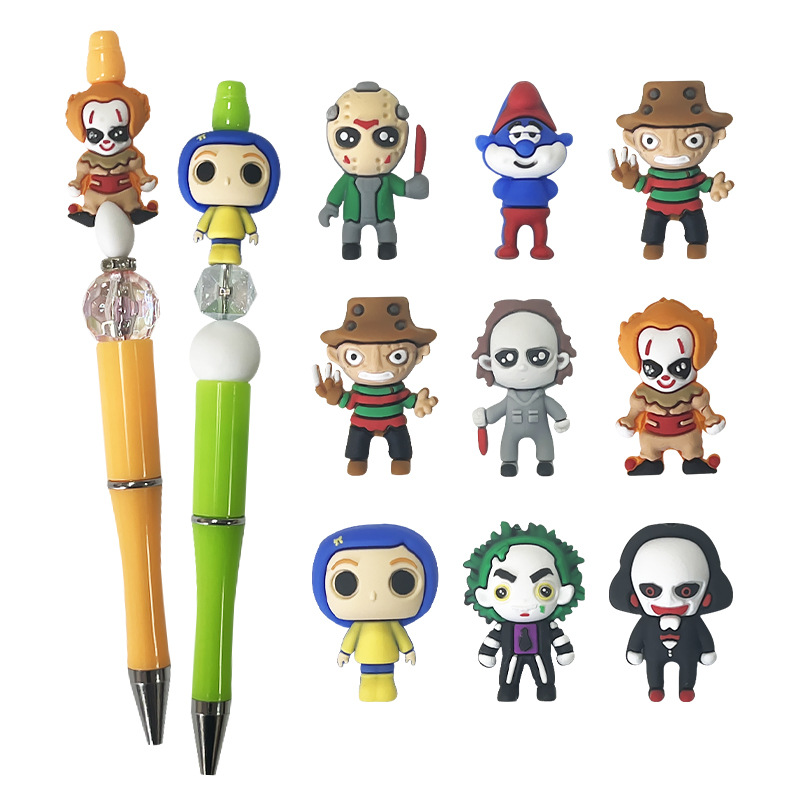 Wholesale Silicone 3D Cartoon Beads DIY Beading