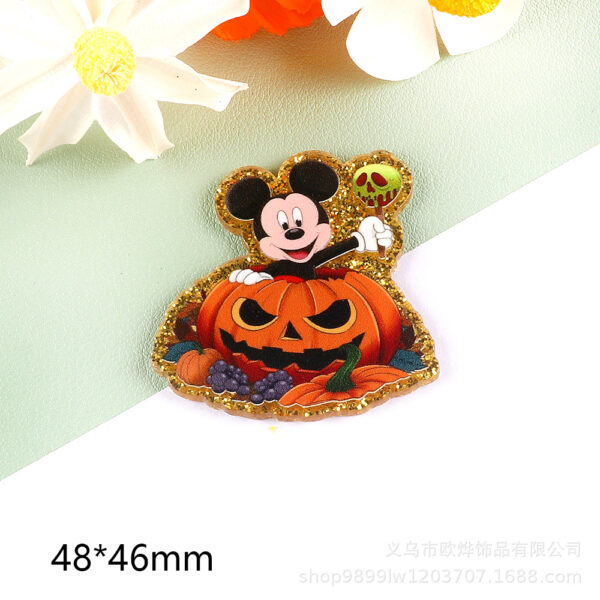 Wholesale Cute Cartoon Halloween Accessories Acrylic Brooches