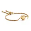 Wholesale PVD Coated 18K Gold Plated Constellation Titanium Steel Waterproof Non Tarnish Titanium Steel Bracelets