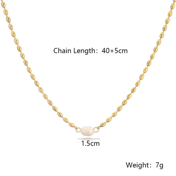 Wholesale PVD Coated 18K Gold Plated Geometric 304 Stainless Steel Simple Style Commute Waterproof Non Tarnish 304 Stainless Steel Bracelets Necklace