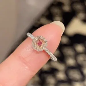 Pink Diamond Large Square