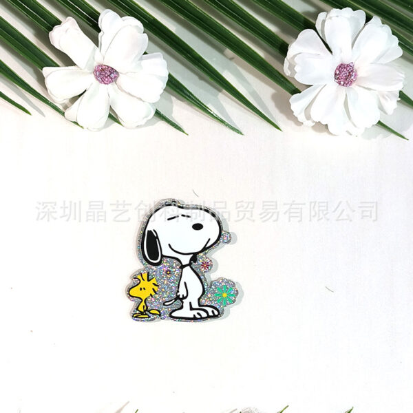 Wholesale Sequin Acrylic DIY Accessories-Dog Series