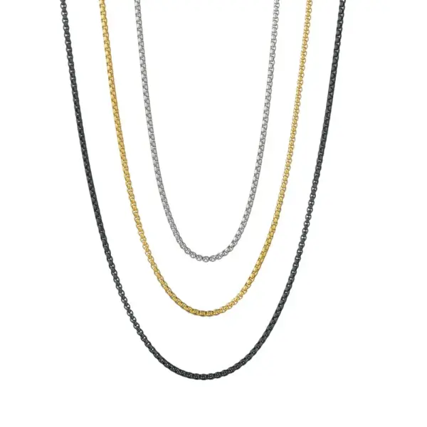 PVD Coated Gold Plated 201 Stainless Steel Necklace
