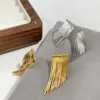 Wholesale Fashion Tassel Copper Plating Drop Earrings 1 Pair