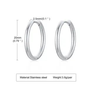 Silver / 2.5mm*20mm