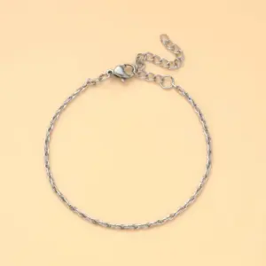 2mm*square Double Buckle / Length 17 5cm