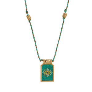 Blue eye necklace