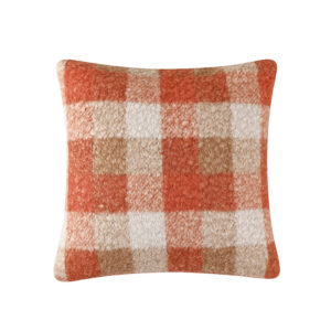 Warm orange brown grid (including 400g non-woven core) / 45*45