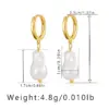 Wholesale 1 Pair Elegant Geometric Plating Copper 18k Gold Plated Earrings