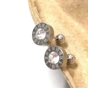 8mm Steel-colored Roman Style (single Piece)