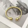 Wholesale Brass Spiral Stripe Bangle