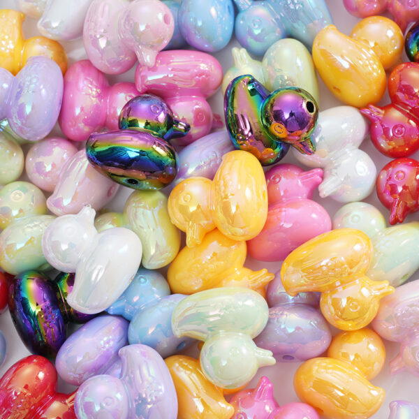 Wholesale 10pcs Duck Beads DIY Jewelry Accessories Vertical Beads