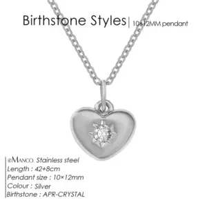 April White / Steel Color