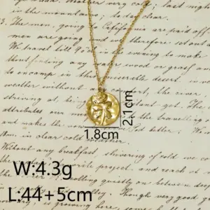 Golden Embossed Rose
