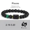 Fashion Geometric Natural Stone Patchwork Bracelets 1 Piece