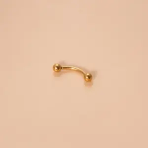 Eyebrow Nails-Gold / 10mm