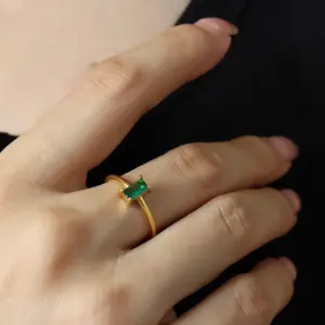 A424-Beccarite Gold Ring-No. 6