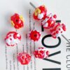 Wholesale Red New Year Love Butterfly Beads