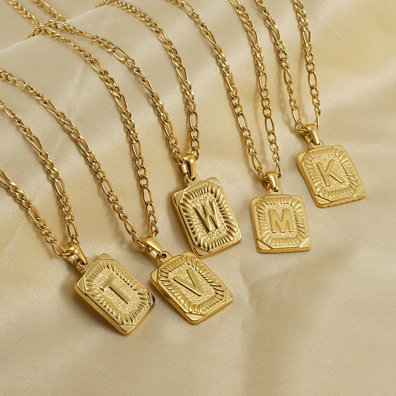 Wholesale Fashion Letter Titanium Steel Plating Pendant Necklace 1 Piece