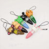 Wholesale Creative Student Office Stationery Cute and Wind Wooden Cartoon Animal Ballpoint Pen Mini Pendant Short Pen