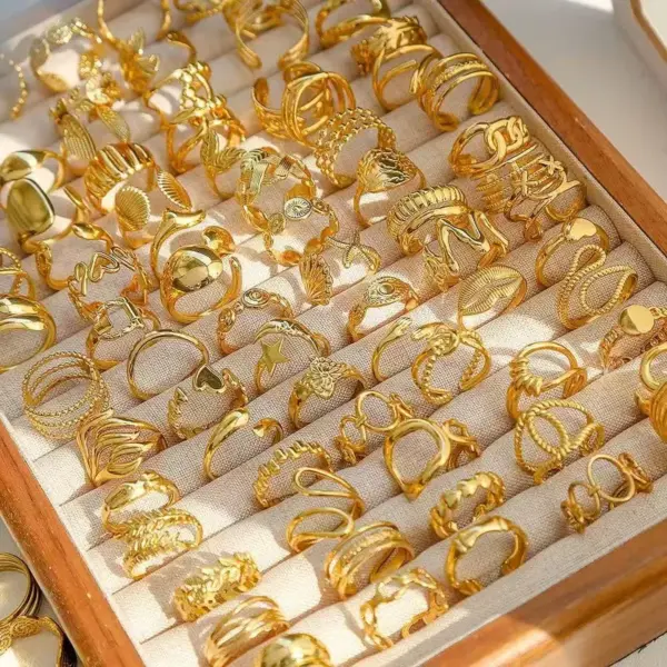 Wholesale Jewelry Cute Streetwear Tortoise Dolphin Crab 304 Stainless Steel Rings