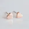 Wholesale Vacuum Plating Real Gold Plated Geometric 304 Stainless Steel Simple Style Waterproof Non Tarnish Ear Studs
