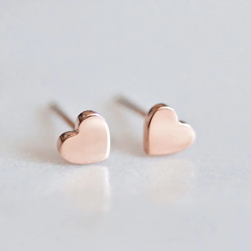 Wholesale Vacuum Plating Real Gold Plated Geometric 304 Stainless Steel Simple Style Waterproof Non Tarnish Ear Studs
