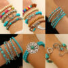Wholesale Bohemian style turquoise bracelet