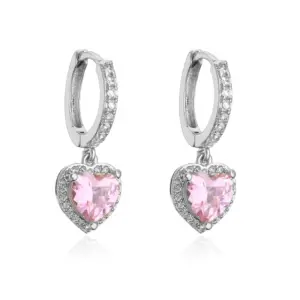 White Gold Color Pink Diamond