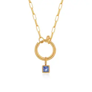 September Sapphire Necklace XS-09-09