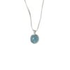 Wholesale Aquamarine Moonstone Necklace Women's All-match Pendant Clavicle Chain