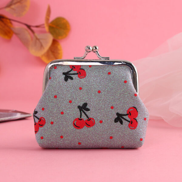 Wholesale Small fresh canvas-free fabric buckle coin purse