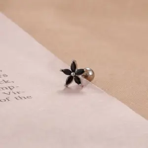 60126-Silver Black-1PC