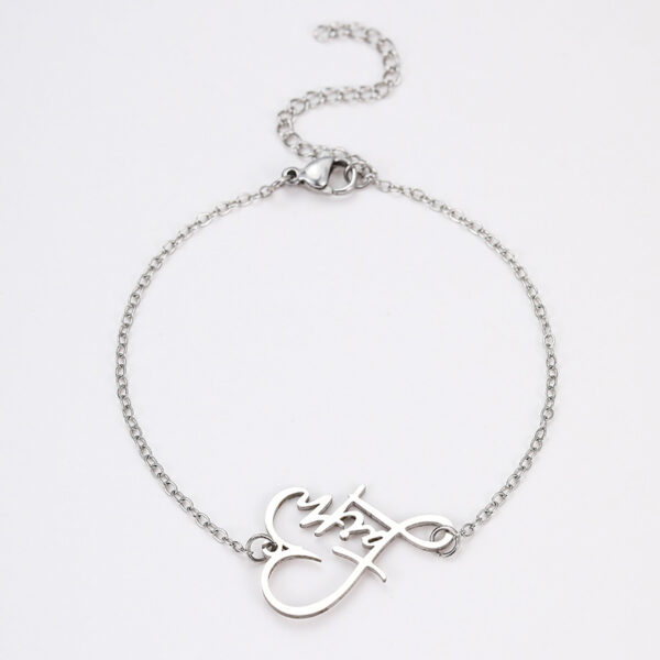 Wholesale Silver Stainless Steel Cross Bracelet