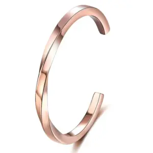 30 B-D-11 Twisted Bracelet / Rose Gold