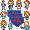 oly-643b2405255aa13e014f5ef780eb3ec1 Wholesale Howling Day Horror Figure Embroidered Cloth Sticker Ghost Bride Holiday ess Patch Ghost Doll Embroidered Label