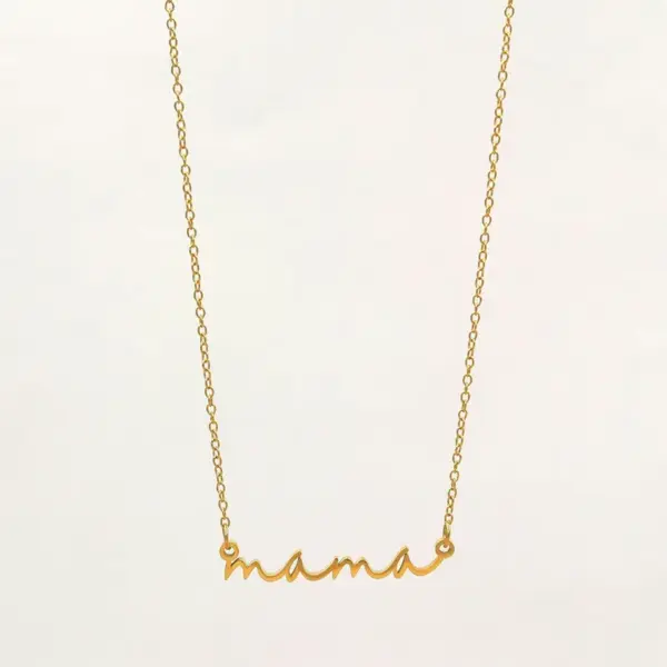 Wholesale Simple Style Letter Stainless Steel Necklace
