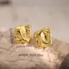 Wholesale 201 Stainless Steel 304 Stainless Steel Geometric Heart Shape Shell Electroplating Stone-Free Golden Plated Elegant Classic Style Streetwear Ear Studs