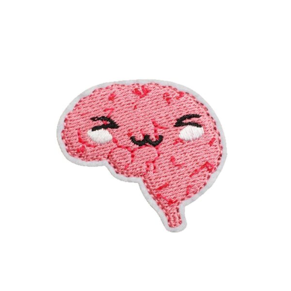 Wholesale Cartoon Human Organ Embroidery Cloth Stickers Medical Equipment Patch Stickers Clothes Decoration Cute Syringe Embroidery Zhangzi