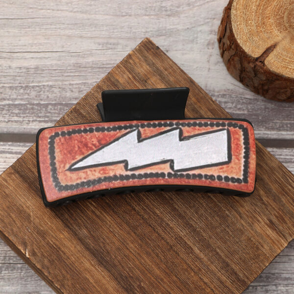 Wholesale Western lightning bolt leather grabber