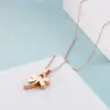 Wholesale Korean Version Of Simple Jewelry Wholesale Cute Dragonfly Pendant Necklace