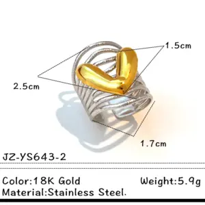 Gold and Silver / One Size / JZ-YS643-2