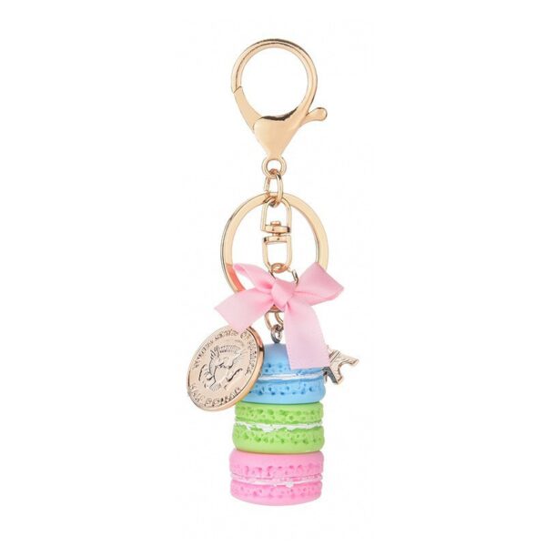 Wholesale Creative Macaron Cake Keychain