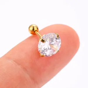 Gold / One Size / 9mm