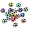 Wholesale Acrylic Colorful Soccer Beads