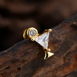 3347 Gold / Ear Studs